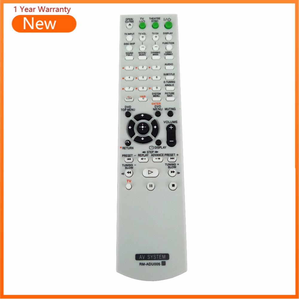 Home Cinema Sony - Remote Control RM-ADU005 For Sony DVD