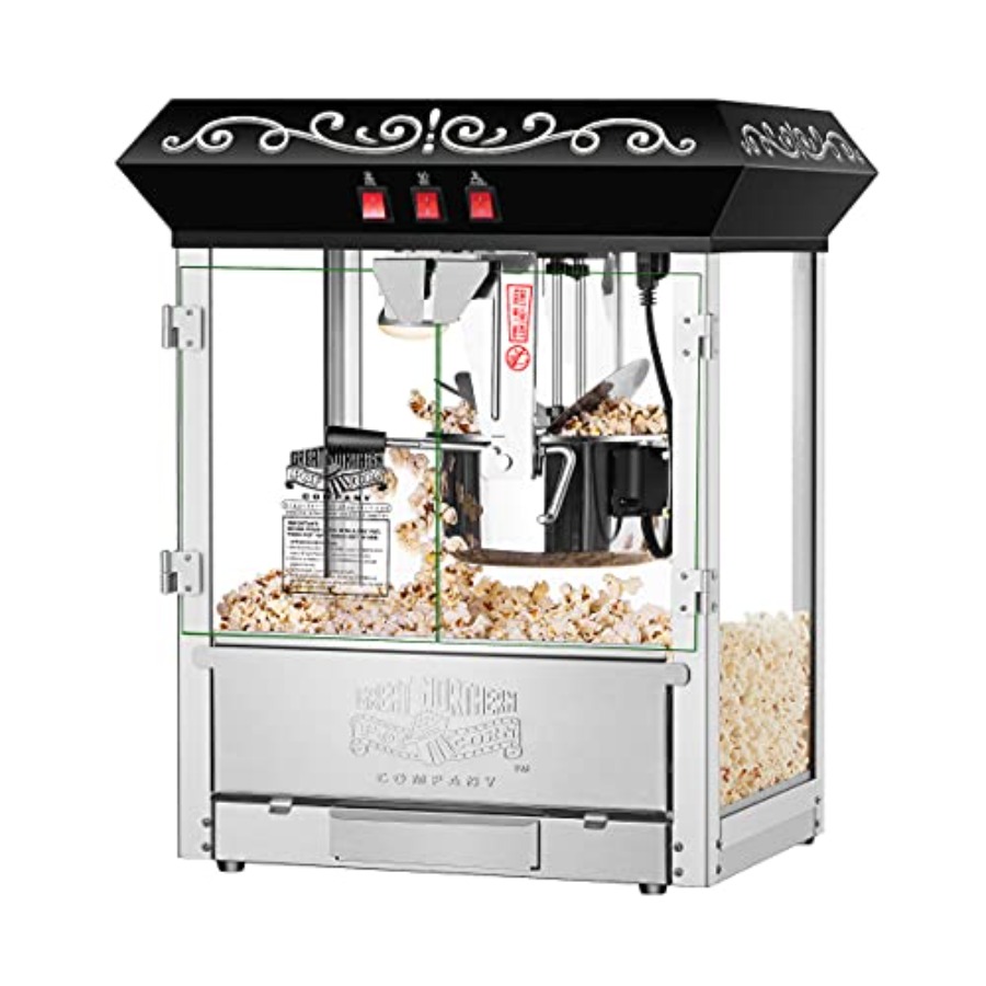 Popcorn Machine Home - Perfect Popper Popcorn Machine 10oz Stainless