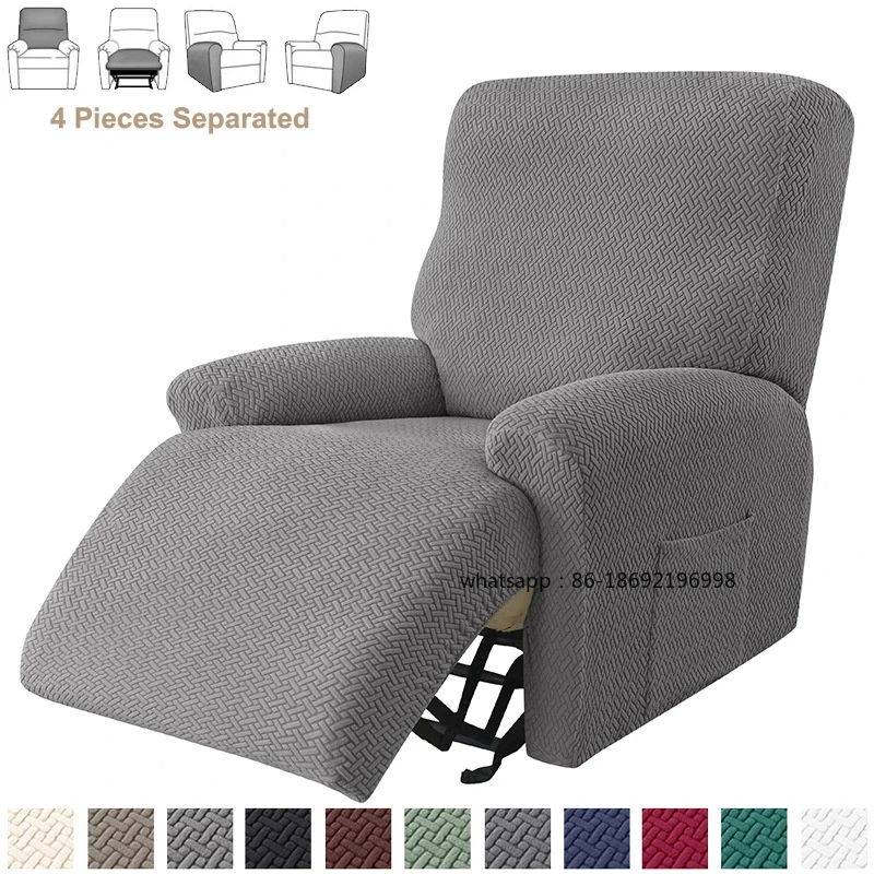 Recliner Sofa Cover - Jacquard Stretch Recliner Sofa Covers Elastic