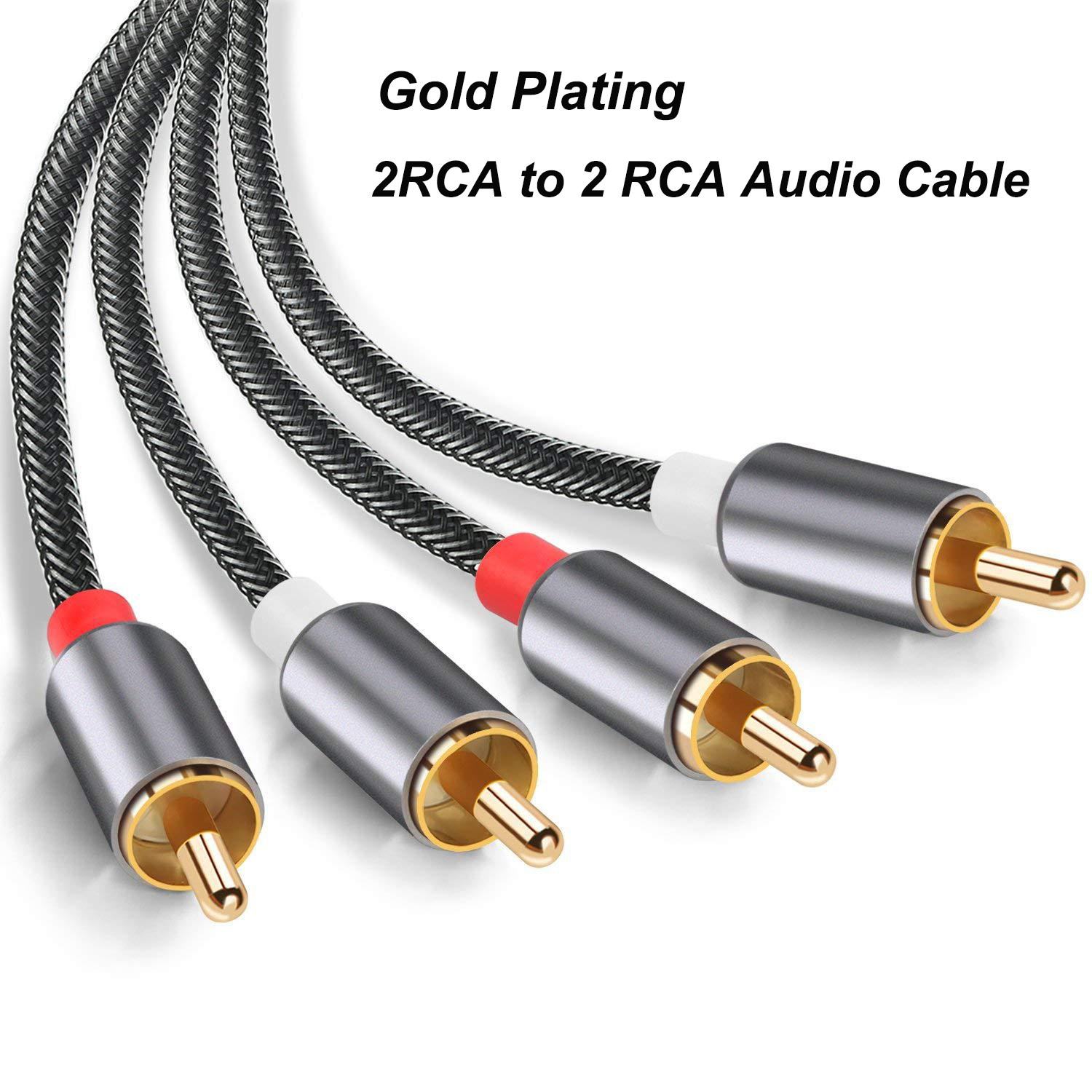 Genius Home Cinema - 2RCA To 2 RCA Male To