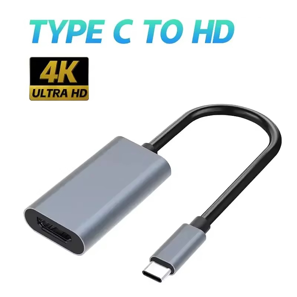 Home Cinema Usb - 4K Resolution USB-C to HDTV Adapter,