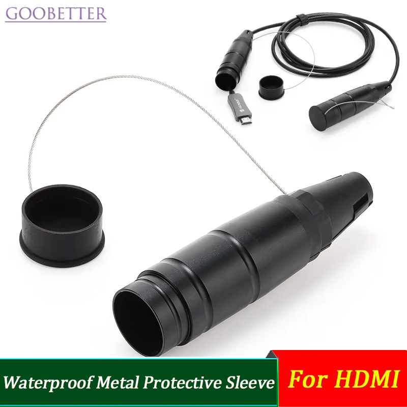 Genius Home Cinema - Metal Waterproof Protective Sleeve for HDMI