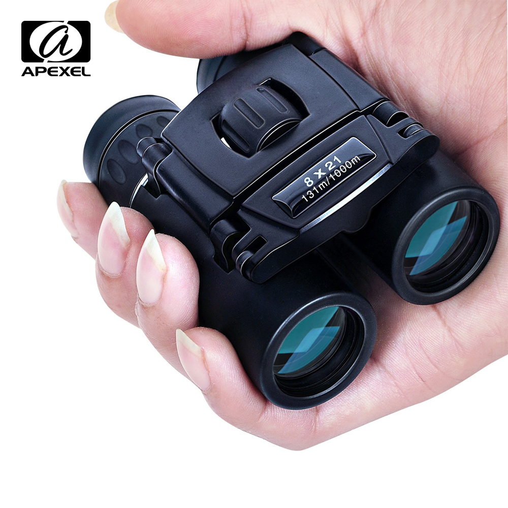 APEXEL 8x21 Compact Zoom Binoc - Home Cinema Center reseña y precio