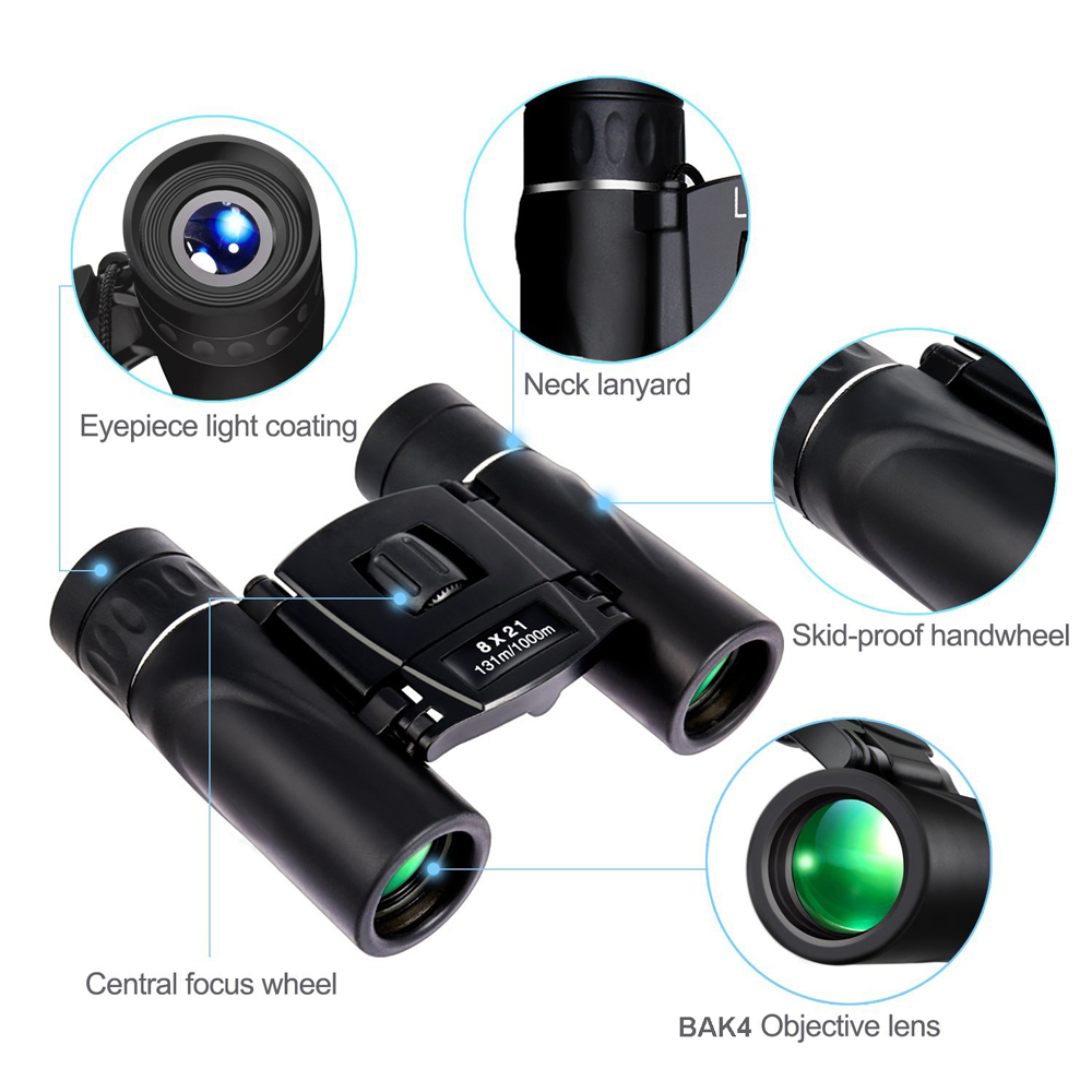 APEXEL 8x21 Compact Zoom Binoc - Home Cinema Center reseña y precio