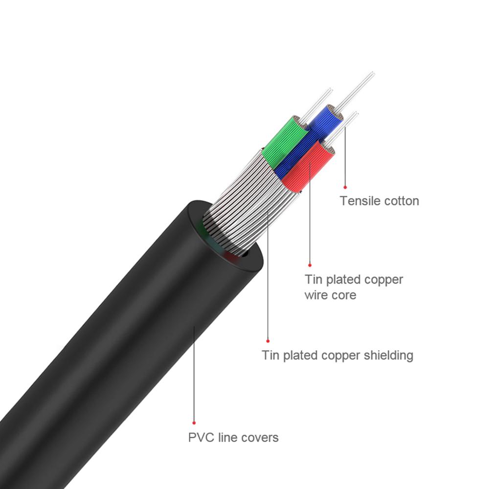 QGeeM RCA Cable 2RCA to 3.5 Au - Genius Home Cinema reseña y precio