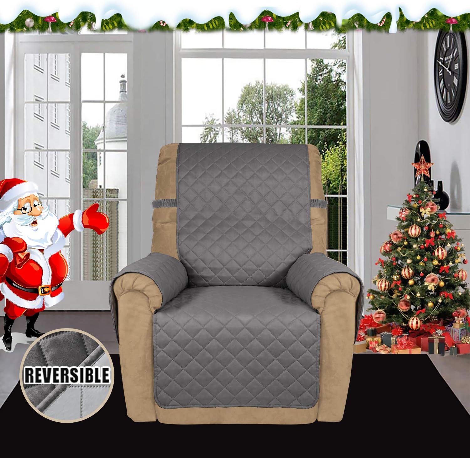 Recliner Sofa Slipcover Revers - Recliner Sofa Cover reseña y precio