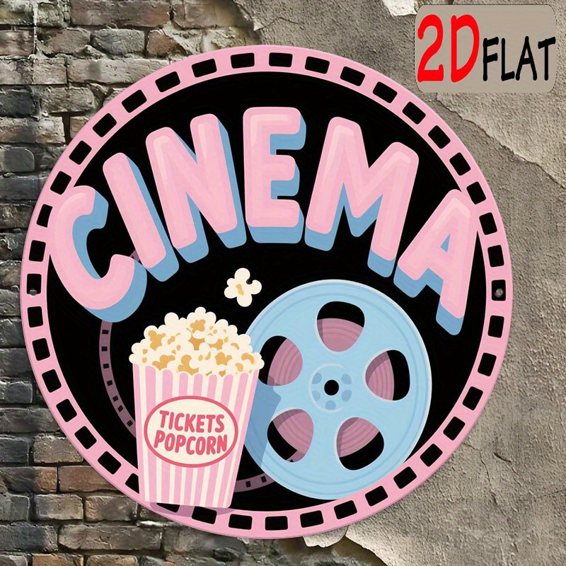 Vintage 2D Cinema Decoration | - Vintage Home Cinema reseña y precio