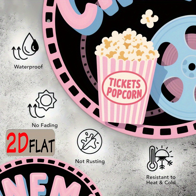 Vintage 2D Cinema Decoration | - Vintage Home Cinema reseña y precio