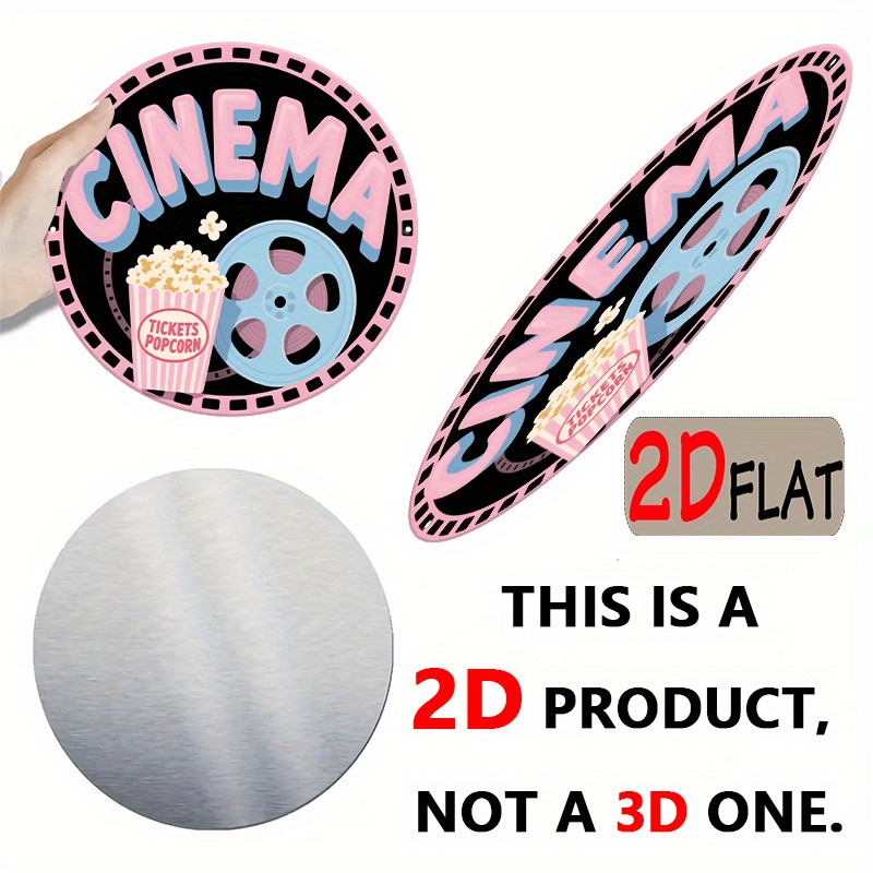 Vintage 2D Cinema Decoration | - Vintage Home Cinema reseña y precio
