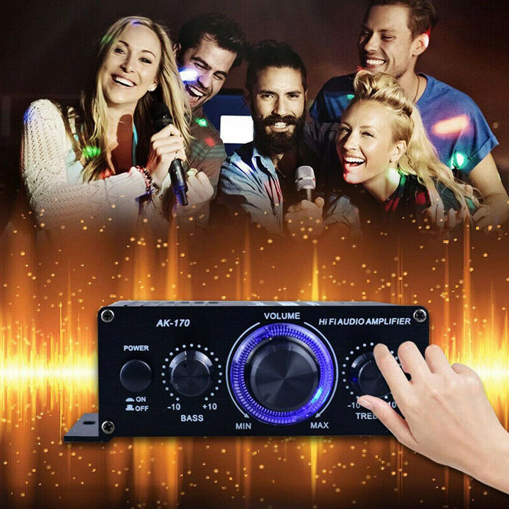 AK170 Mini Digital Power Audio - Genius Home Cinema reseña y precio