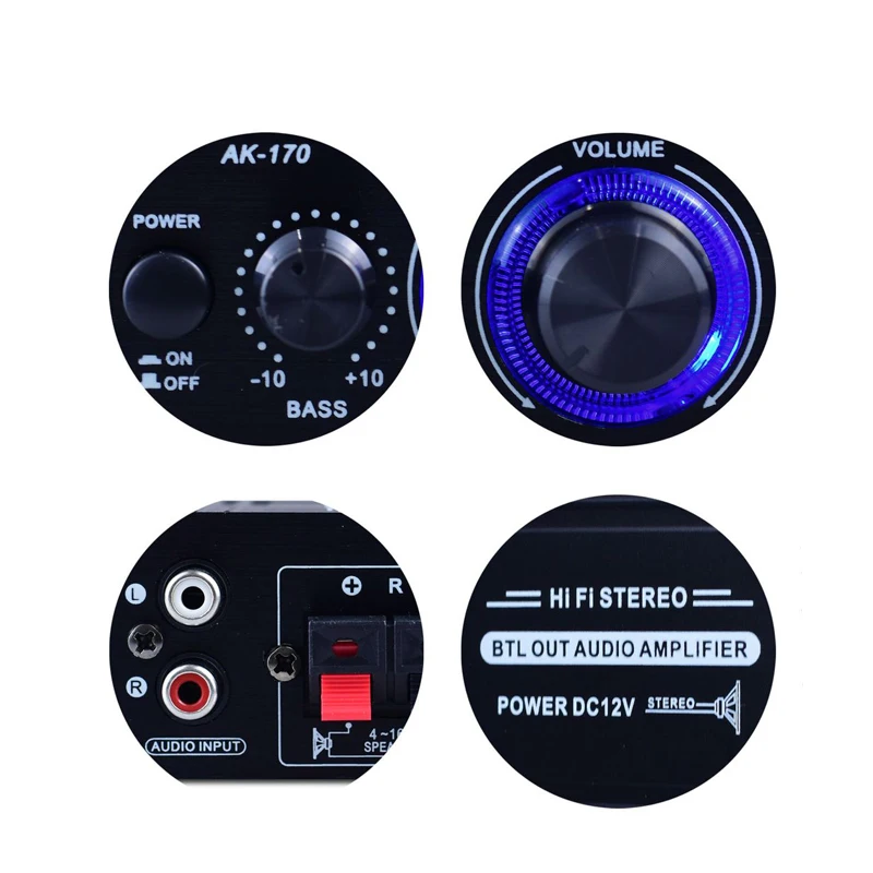 AK170 Mini Digital Power Audio - Genius Home Cinema reseña y precio