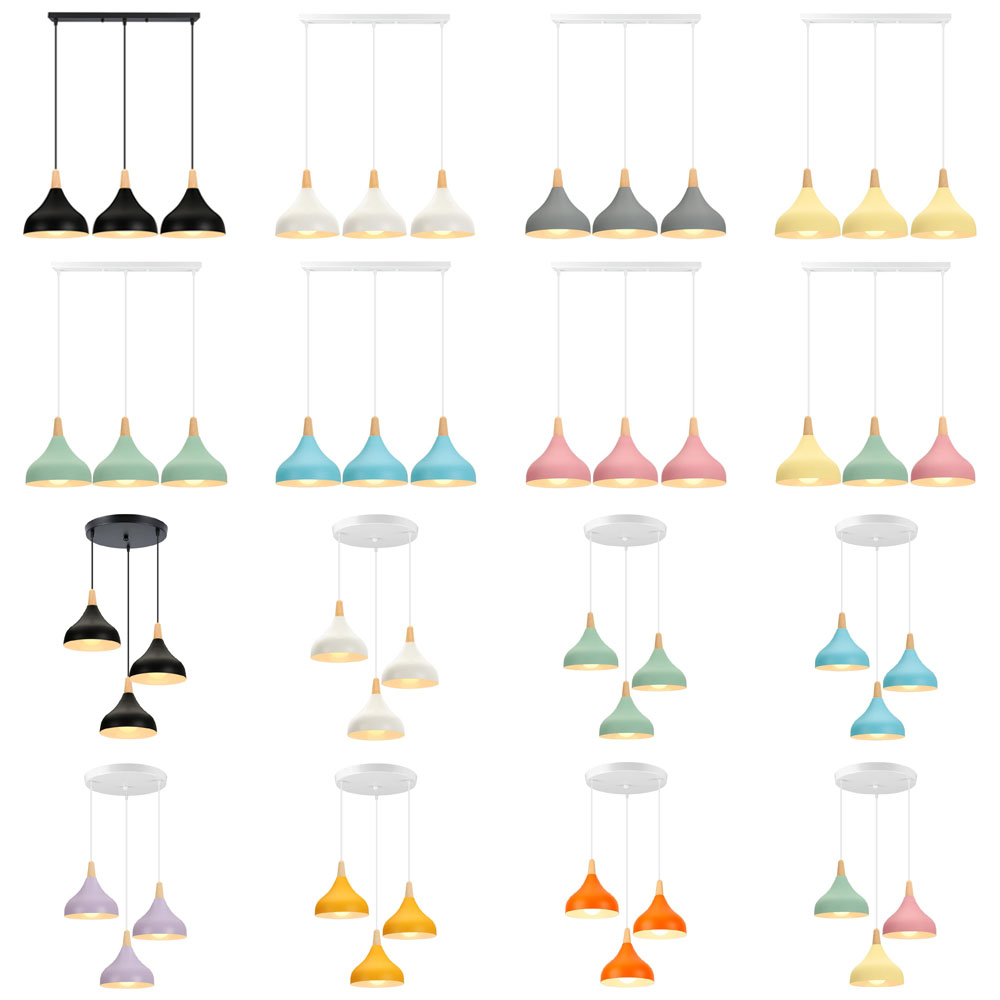 Nordic Wood LED Pendant Lights - Home Cinema Glasses reseña y precio