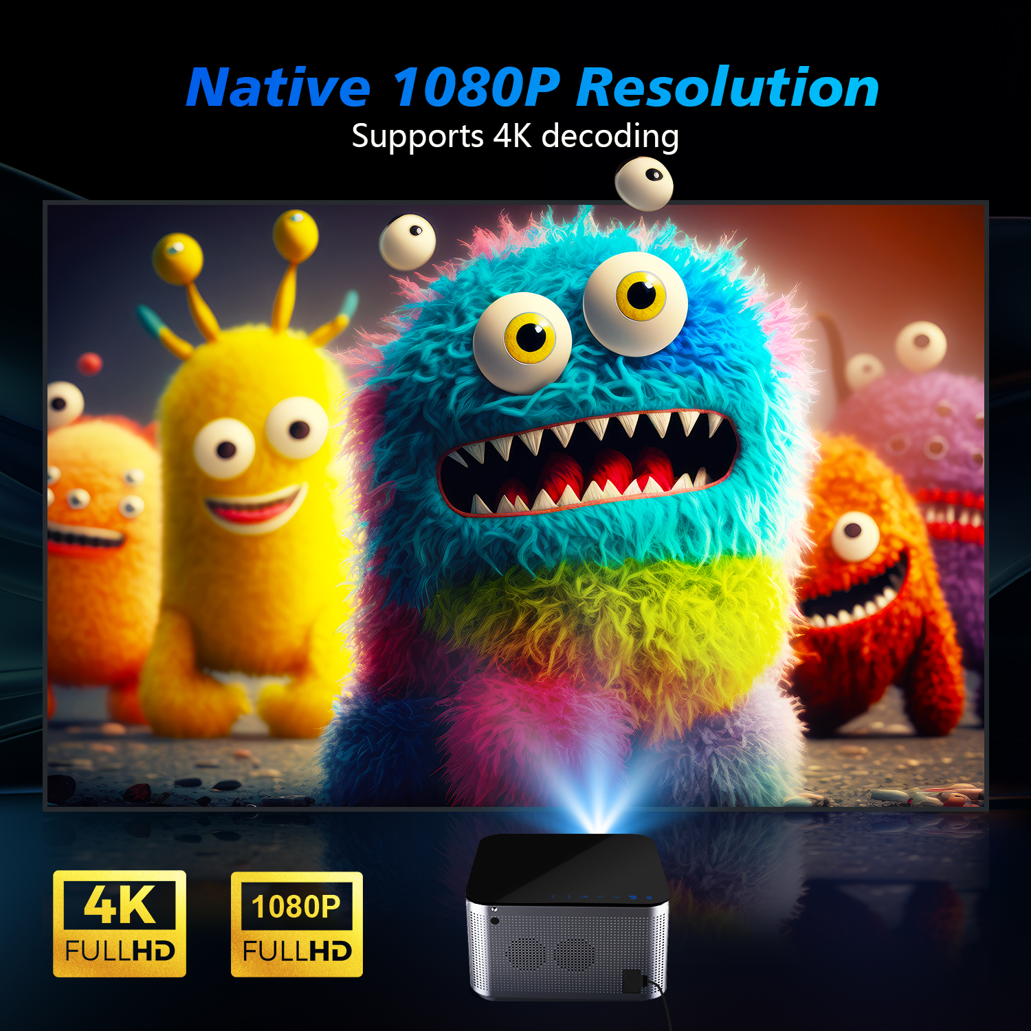Magcubic HY350 Pro 580ANSI Pro - Video Home Cinema reseña y precio