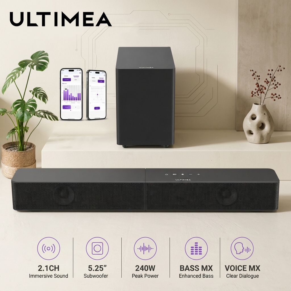 ULTIMEA Poseidon R3T 2.1ch Sou - Home Cinema Unit reseña y precio