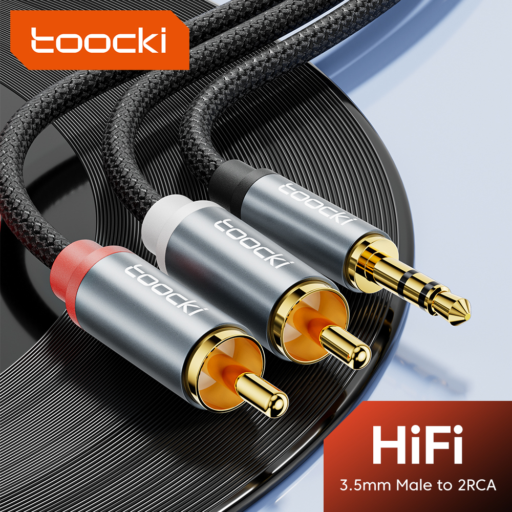 Toocki RCA Cable HiFi Stereo 3 - Genius Home Cinema reseña y precio