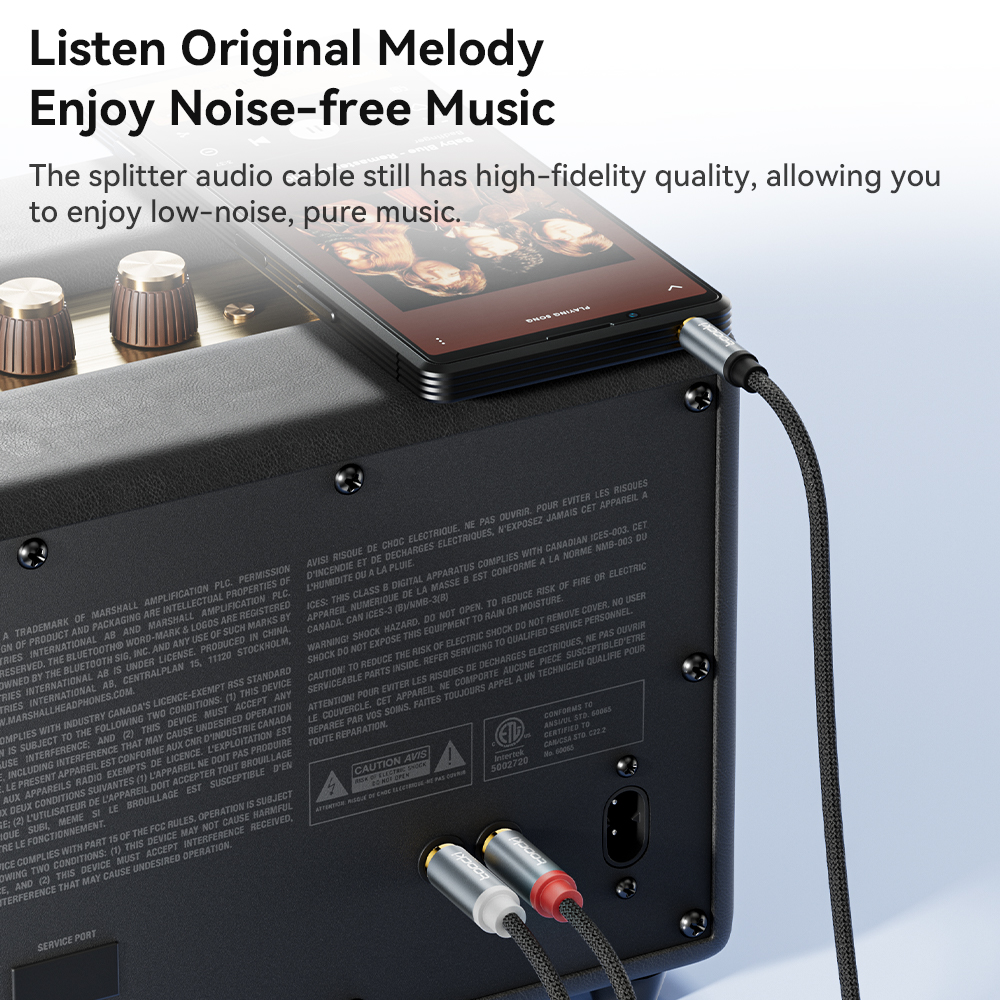 Toocki RCA Cable HiFi Stereo 3 - Genius Home Cinema reseña y precio