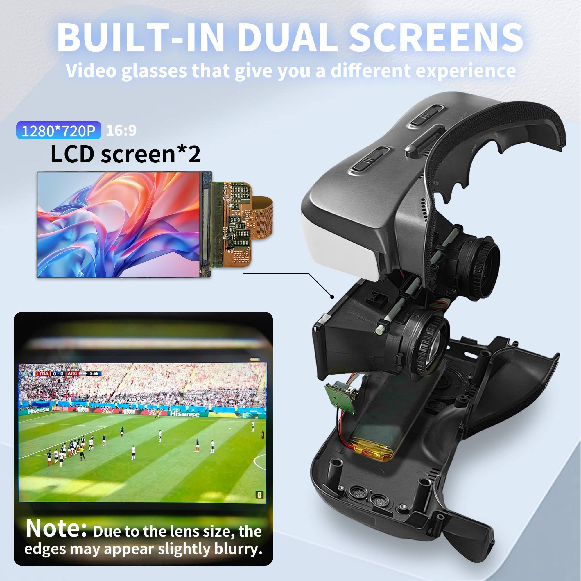 Portable Head Mounted Display  - Video Home Cinema reseña y precio
