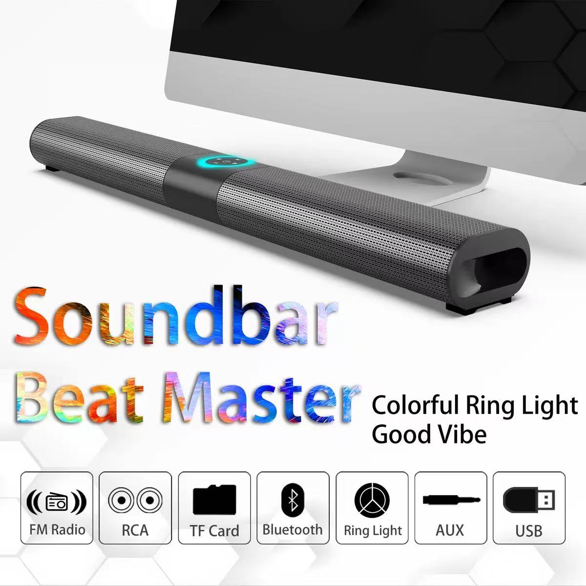 BS-20 Soundbar Wireless Card B - Home Cinema Wall Lights reseña y precio