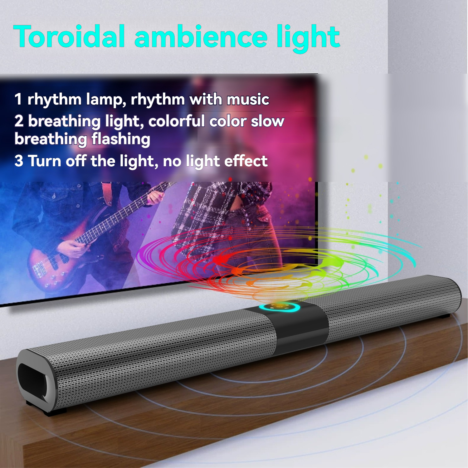 BS-20 Soundbar Wireless Card B - Home Cinema Wall Lights reseña y precio