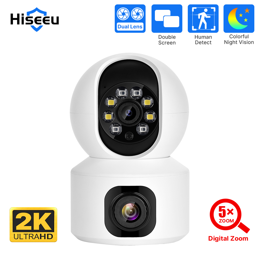Hiseeu 2K 4MP PTZ IP Camera WI - Home Cinema Sony reseña y precio