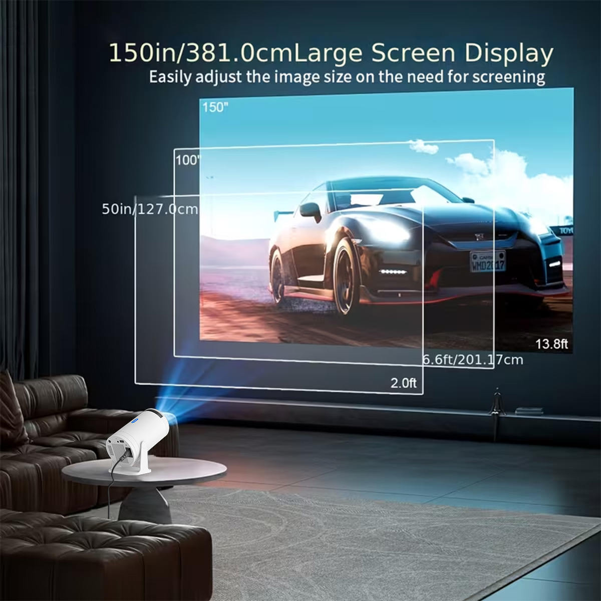 MAOHUTER X300 Projector Wired  - Video Home Cinema reseña y precio