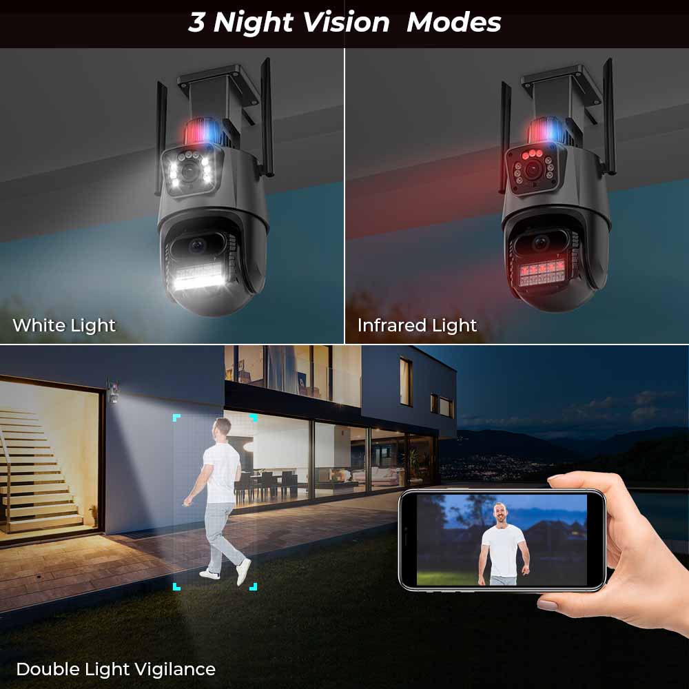 BESDER Wifi PTZ Camera 8MP Dua - Home Cinema Sony reseña y precio