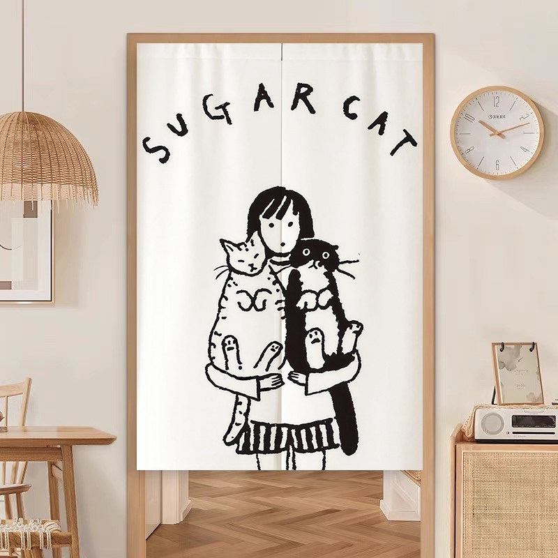 VIKAMA Vintage Cat Door Curtai - Vintage Home Cinema reseña y precio