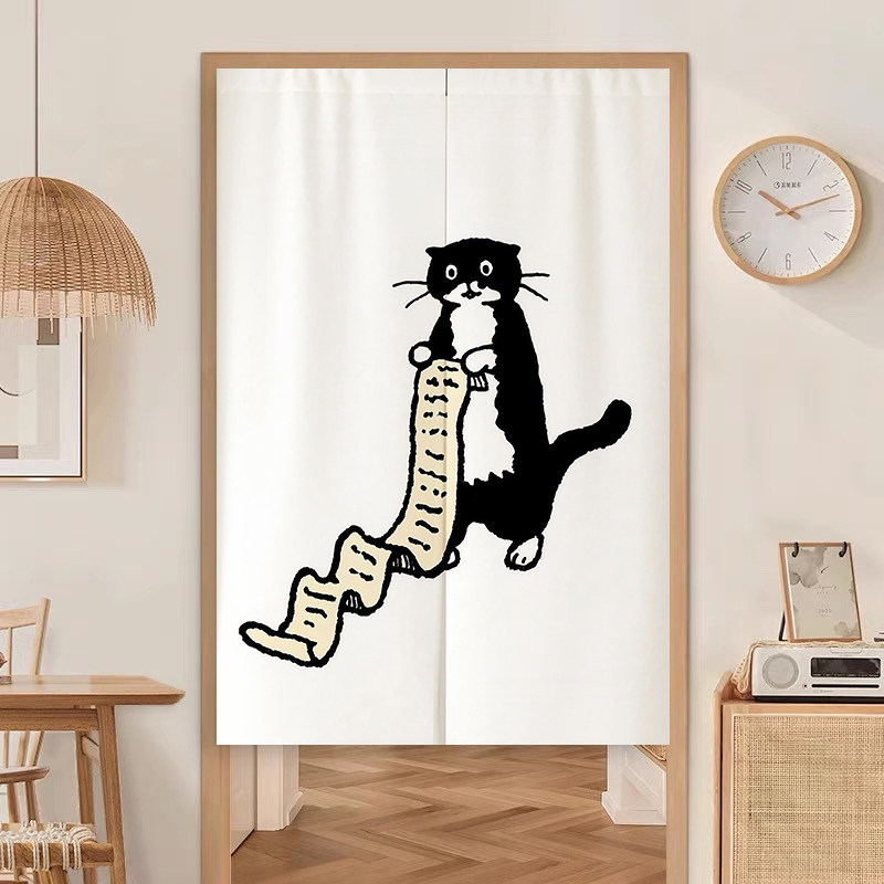 VIKAMA Vintage Cat Door Curtai - Vintage Home Cinema reseña y precio
