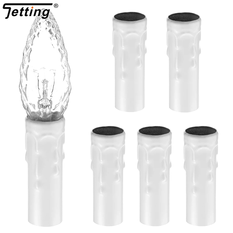 10Pcs Candle Light Socket Cove - Home Cinema Glasses reseña y precio