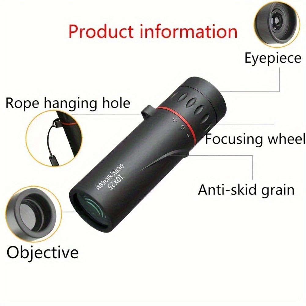 Portable HD Monocular Telescop - Home Cinema Center reseña y precio