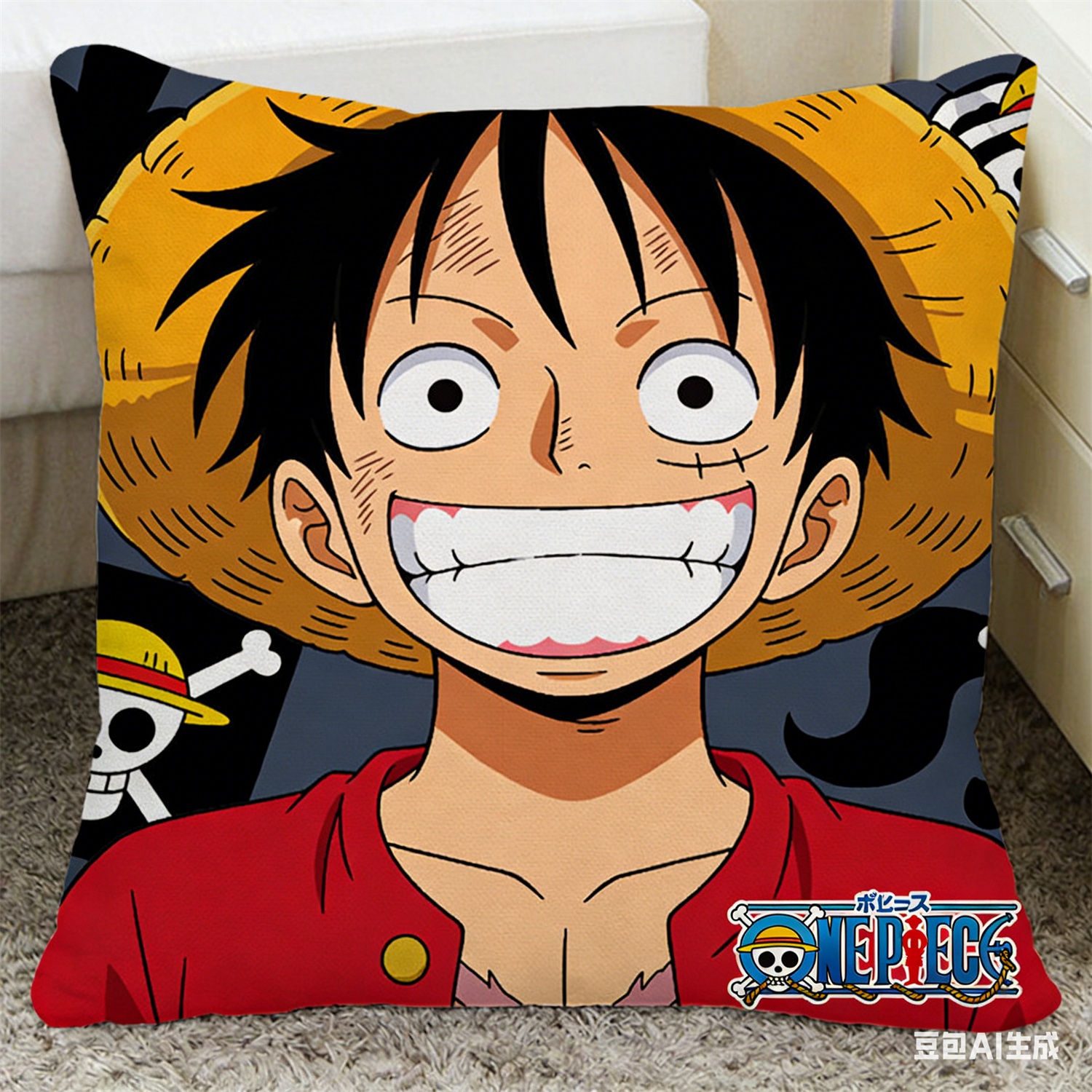 One Piece Monkey D Luffy Pillo - Recliner Sofa Cover reseña y precio