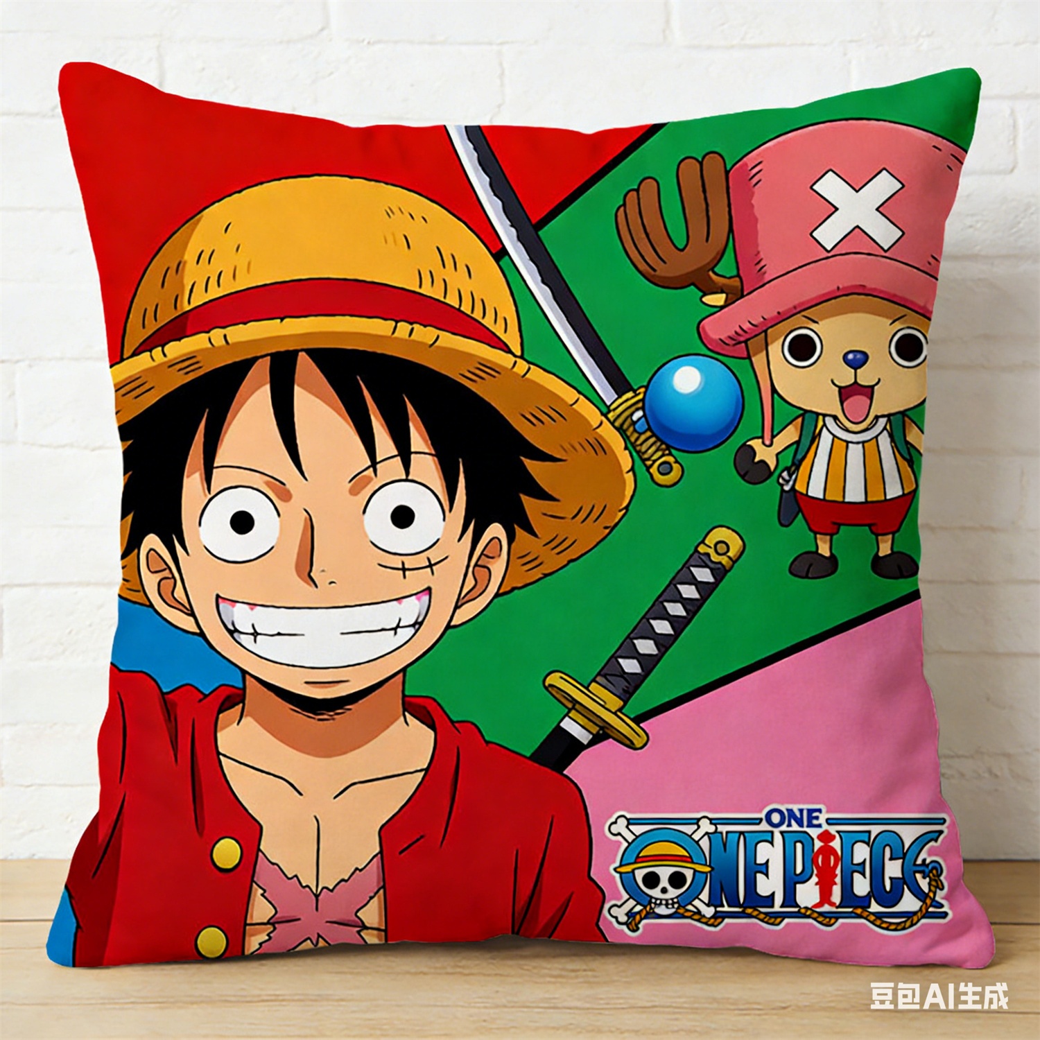 One Piece Monkey D Luffy Pillo - Recliner Sofa Cover reseña y precio