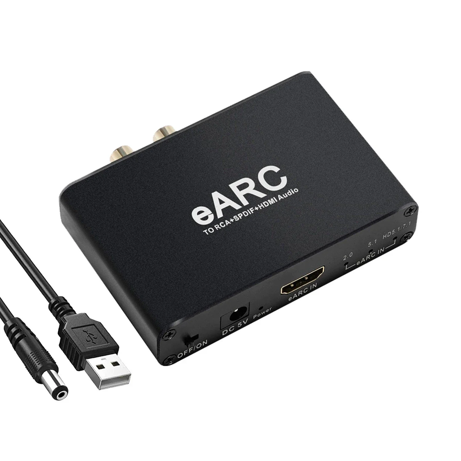 192KHz HDMI eARC ARC to RCA Au - Hdmi Arc Cable reseña y precio