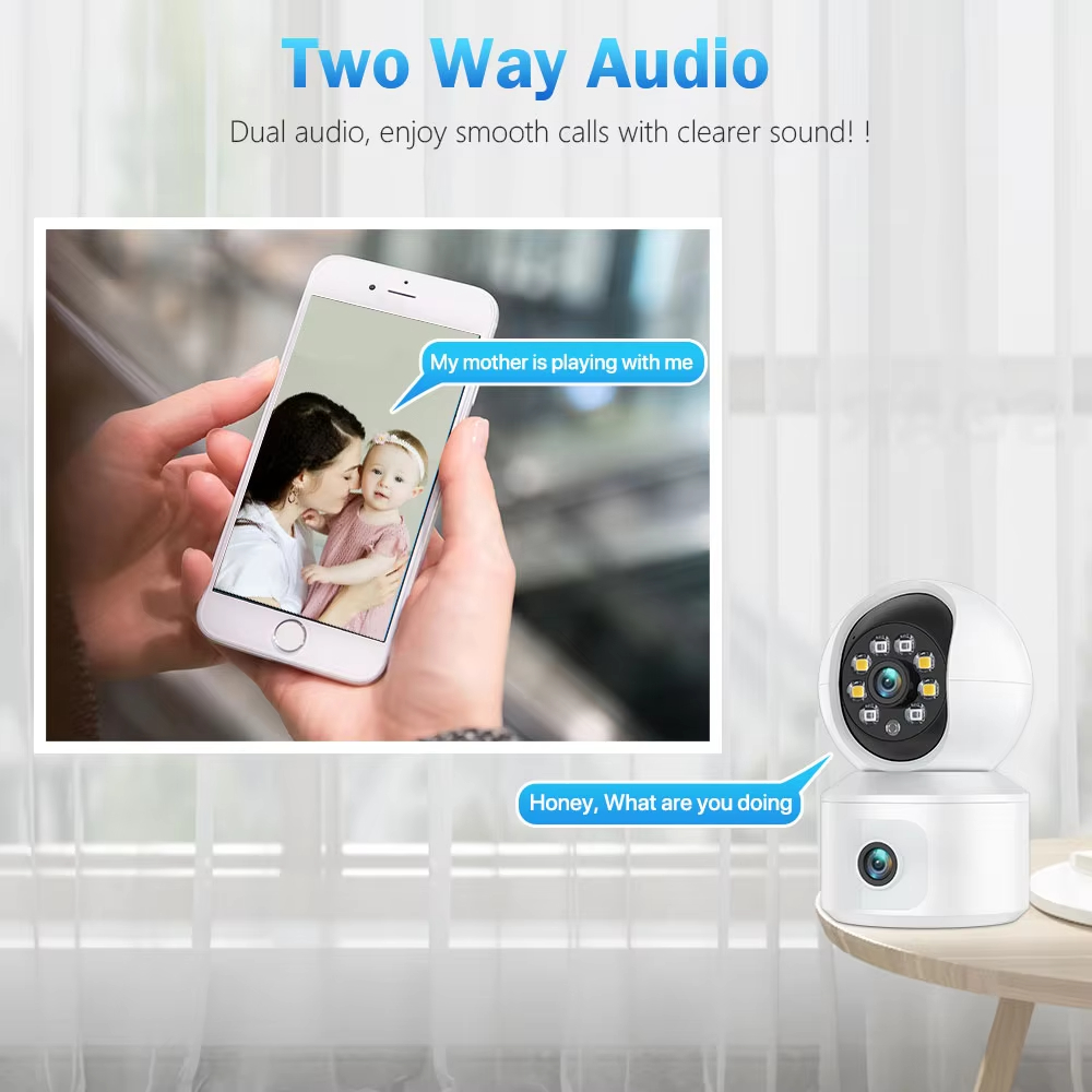 6MP iCsee WiFi IP Camera Dual  - Home Cinema Sony reseña y precio