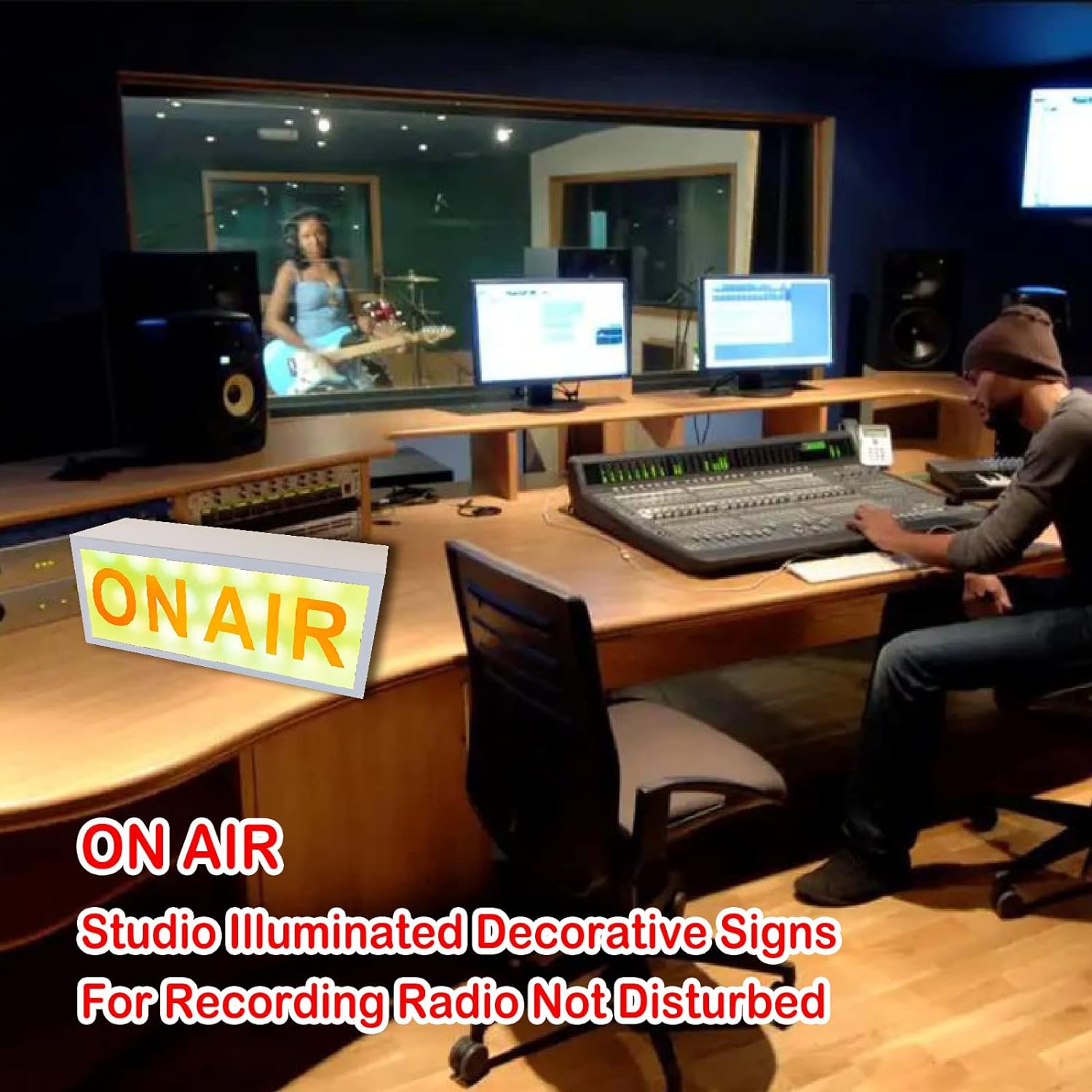 ON AIR SIGN LED LIGHT Recordin - Home Cinema Wall Lights reseña y precio