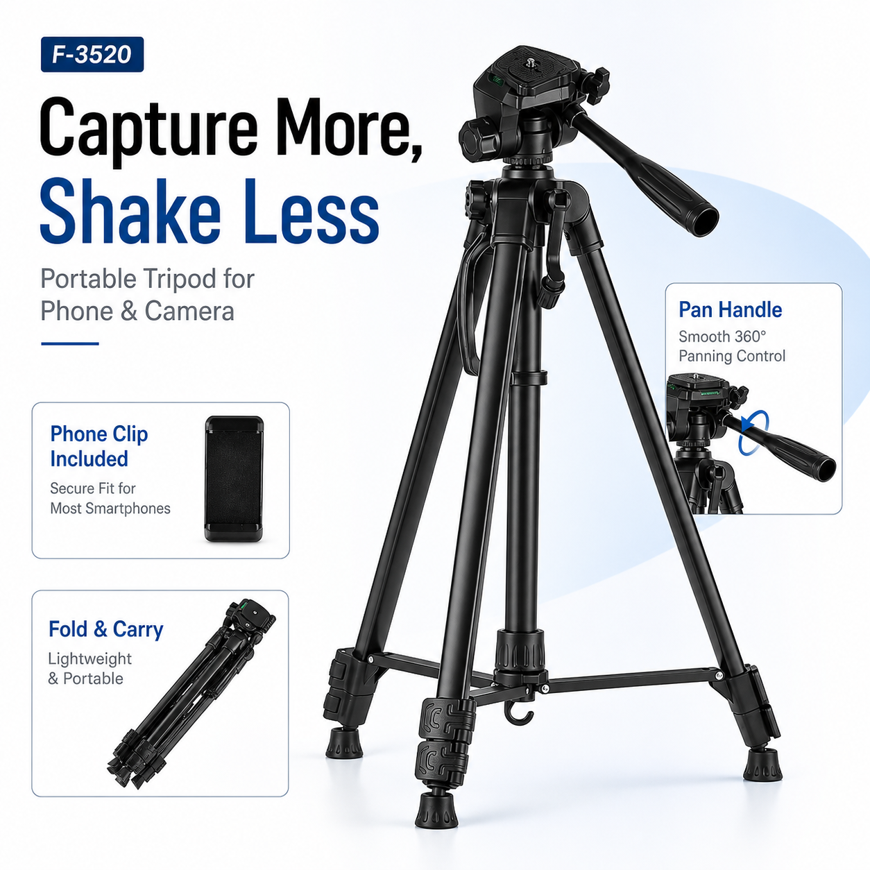 Heavy Duty Aluminum Tripod wit - Projector Carrying Bag reseña y precio