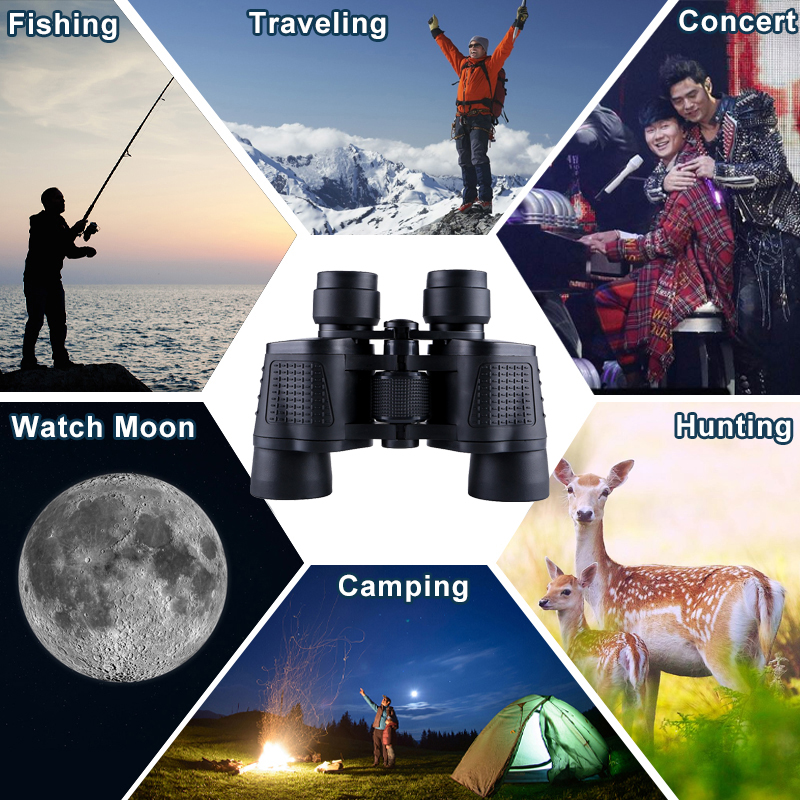 Binoculars 80X80 Long Range 15 - Home Cinema Center reseña y precio