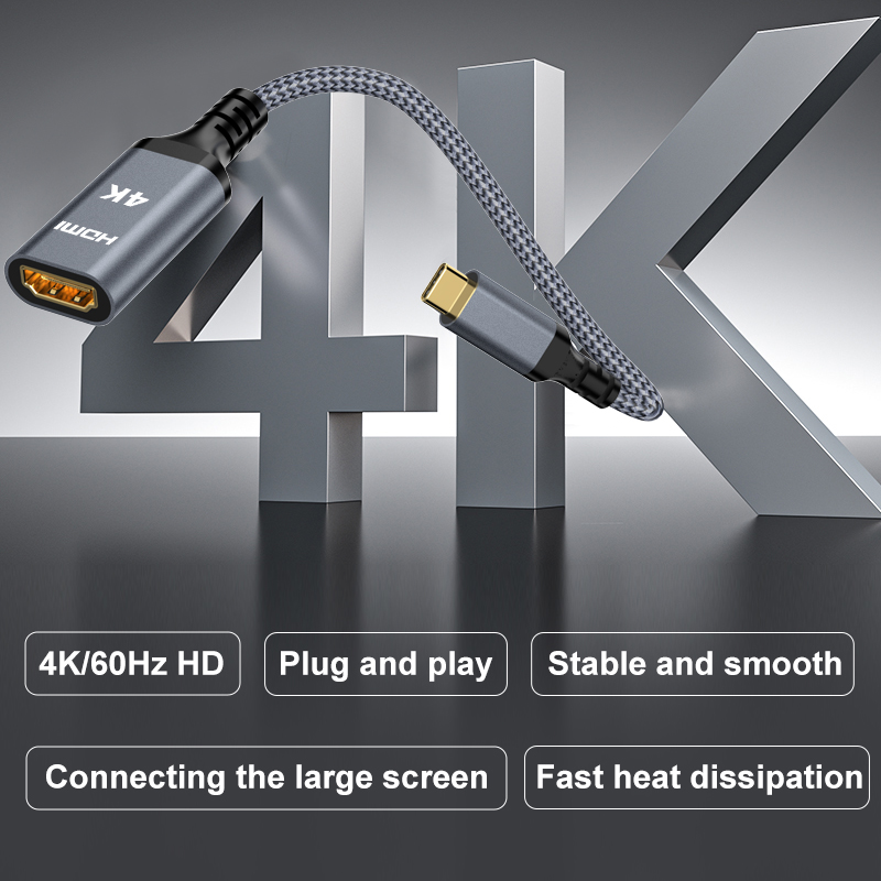 USB C to HDMI Adapter 4K@60Hz  - Hdmi Arc Cable reseña y precio