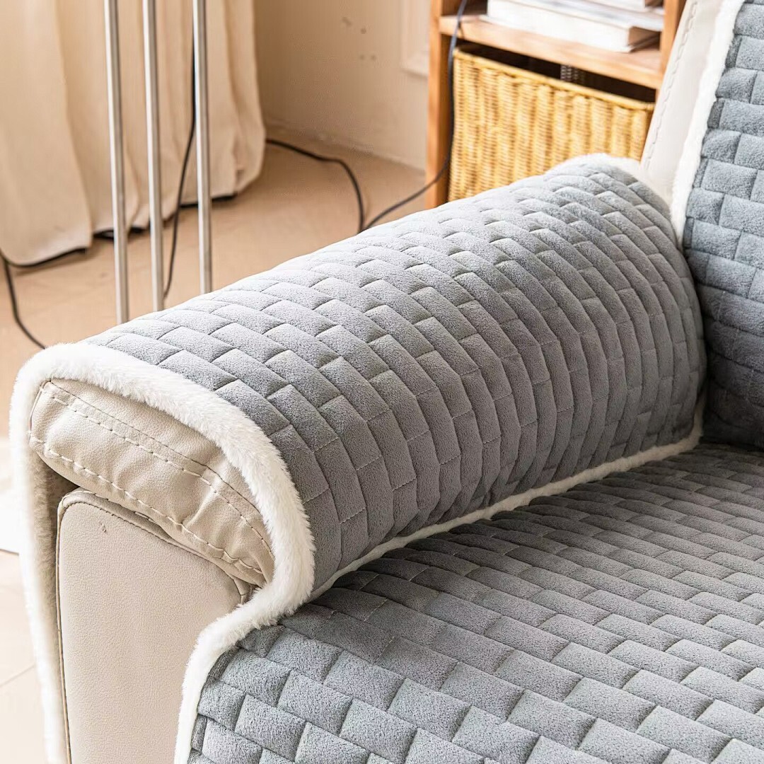 Non-Slip Sofa Cushion Flannel  - Recliner Sofa Cover reseña y precio