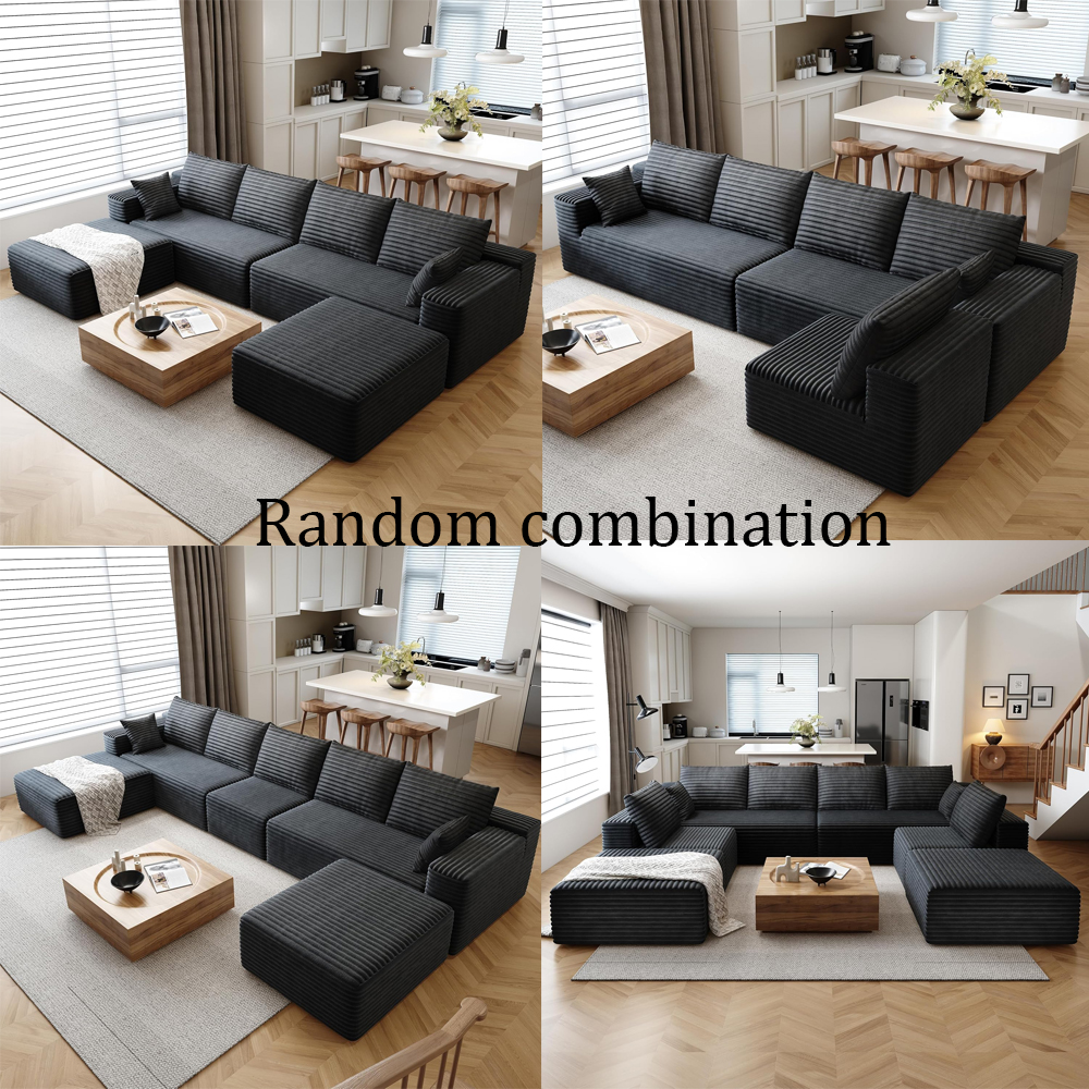 Cloud-style sectional sofa, wi - Recliner Sofa Cover reseña y precio