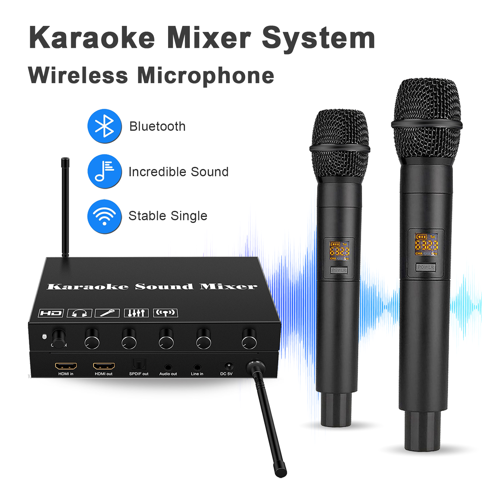HDMI Karaoke Player Mixer Home - Genius Home Cinema reseña y precio