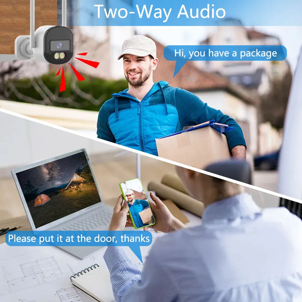 Tuya Bullet Camera Outdoor 5MP - Home Cinema Sony reseña y precio