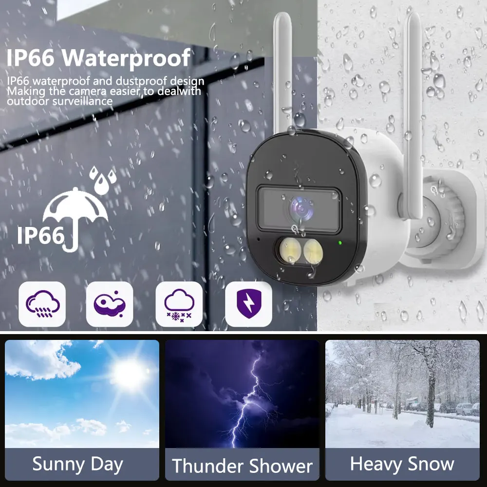 Tuya Bullet Camera Outdoor 5MP - Home Cinema Sony reseña y precio