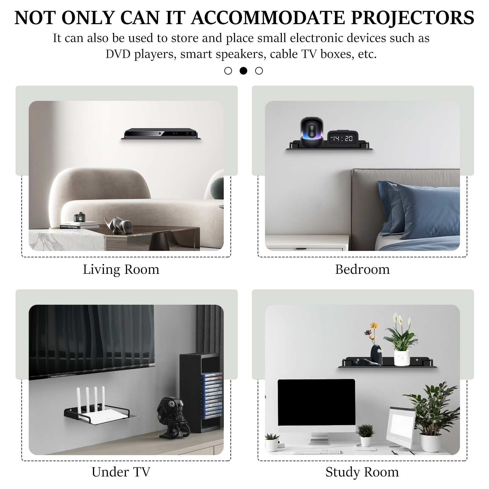 Wall Mount Shelf Bracket  Floa - Wall Mount Speaker reseña y precio