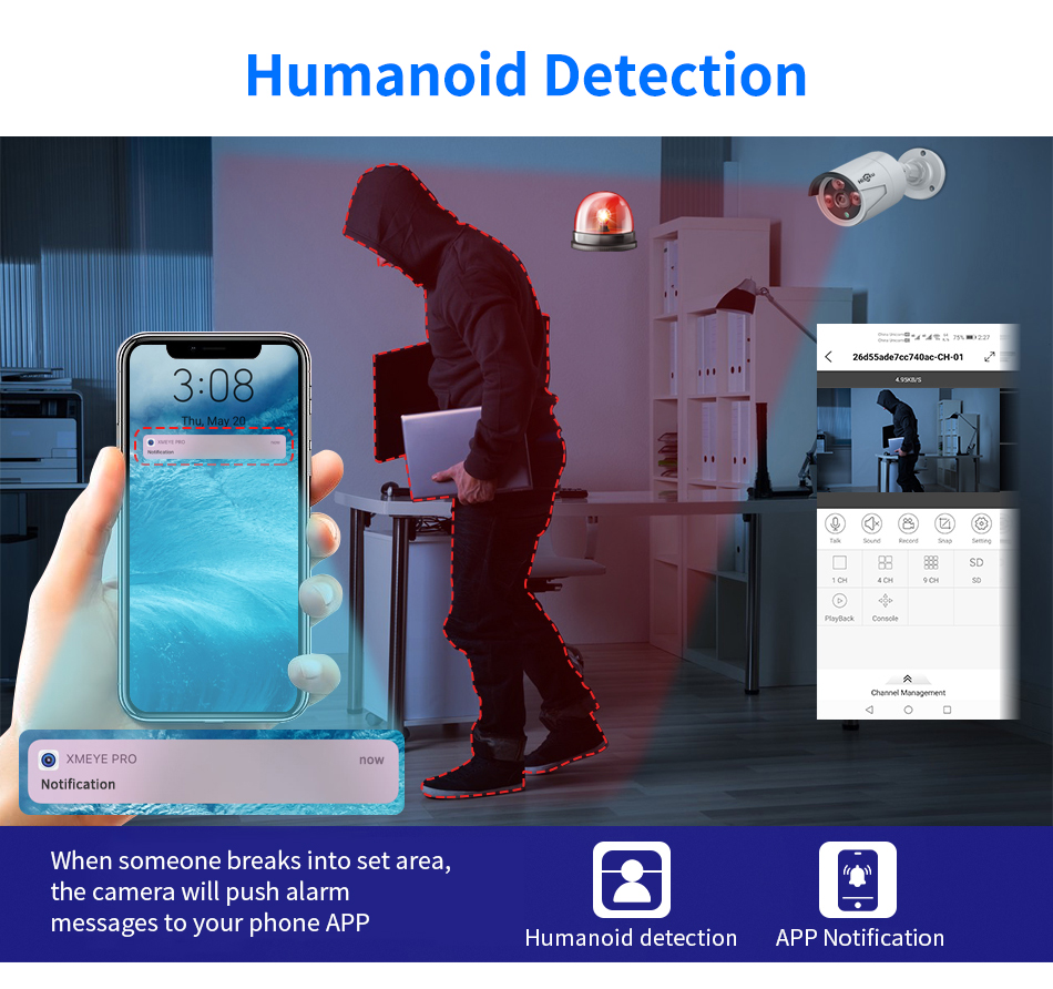 Hiseeu 5MP Audio IP Security S - Home Cinema Sony reseña y precio