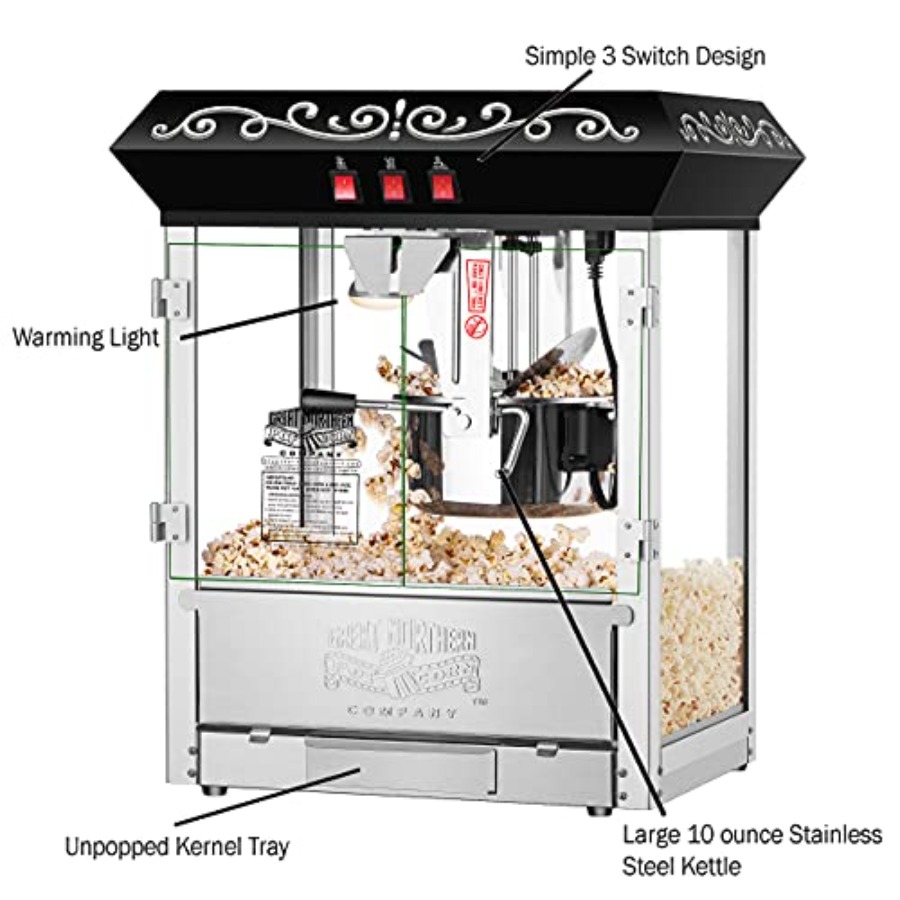 Perfect Popper Popcorn Machine - Popcorn Machine Home reseña y precio