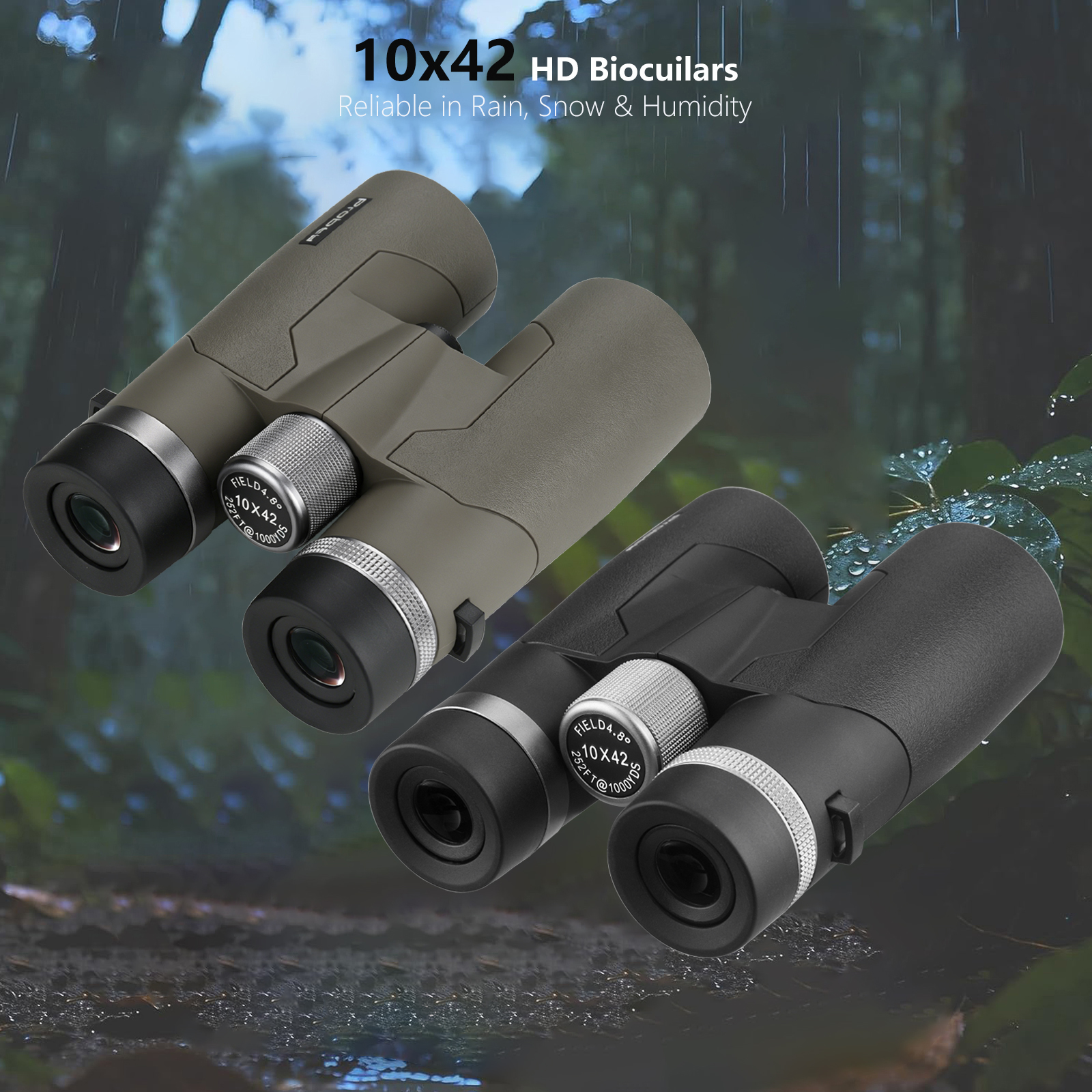 10x42 HD Professional Binocula - Home Cinema Center reseña y precio