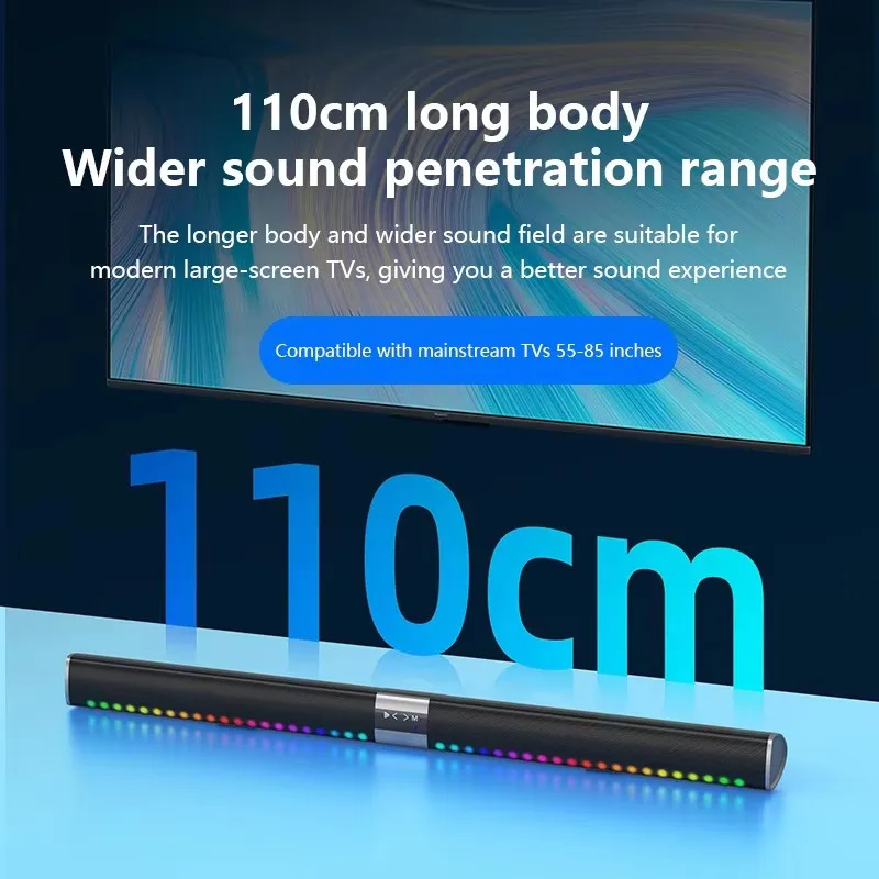 TV Echo Wall Bluetooth Speaker - Home Cinema Wall Lights reseña y precio