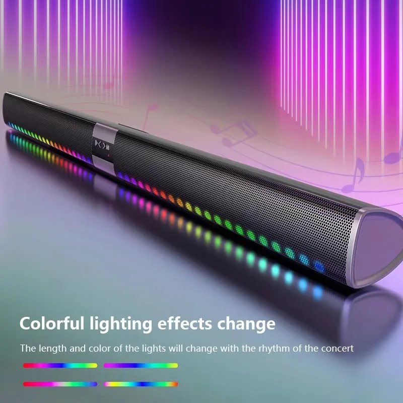 TV Echo Wall Bluetooth Speaker - Home Cinema Wall Lights reseña y precio