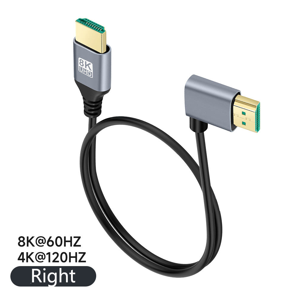 90 degree HDMI 2.1V Cable Cord - Hdmi Arc Cable reseña y precio